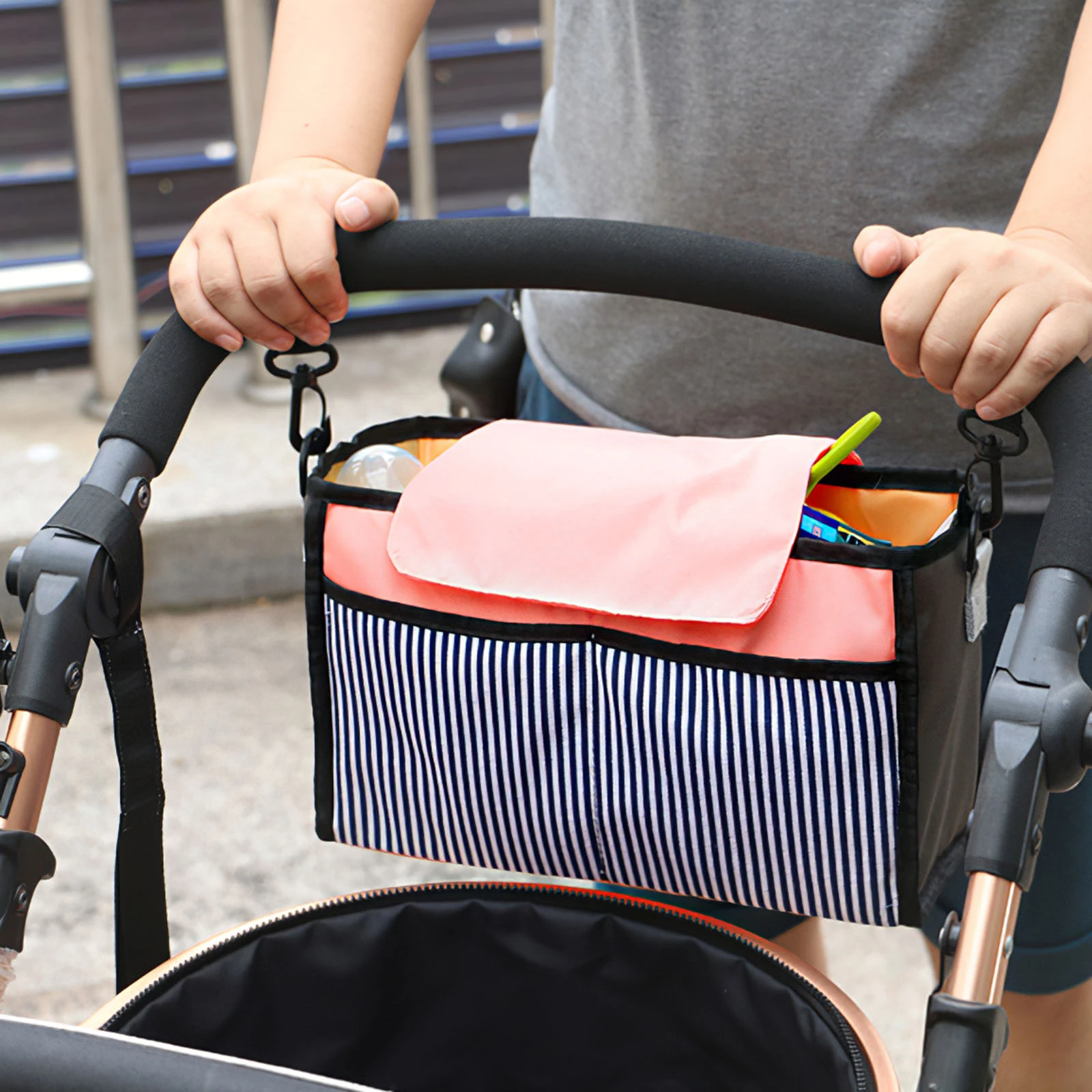 Baby Stroller Organizer Cup Holder 
