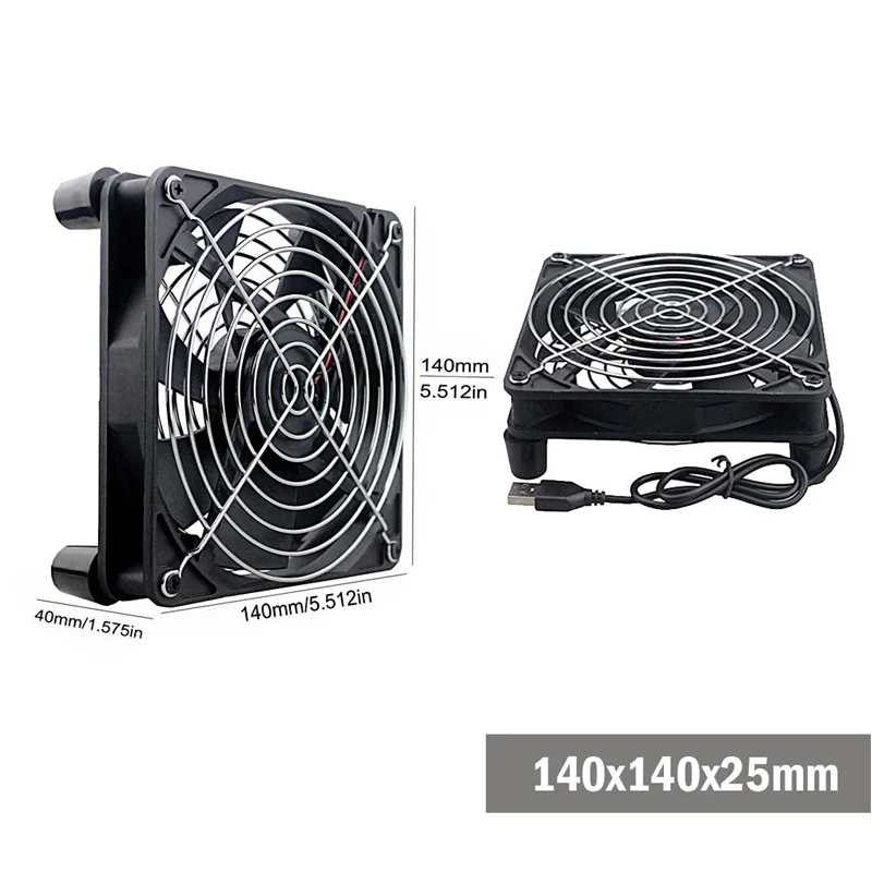 Кулер Gdstime для ПК 5 В 80/92/120/140 мм|power cooler|dc coolerdc 5v cooler |