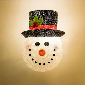 

Christmas Decorations Snowman Porch Light Cover Outdoor Porch Light Decor Fits Standard Outdoor Lighting L5
