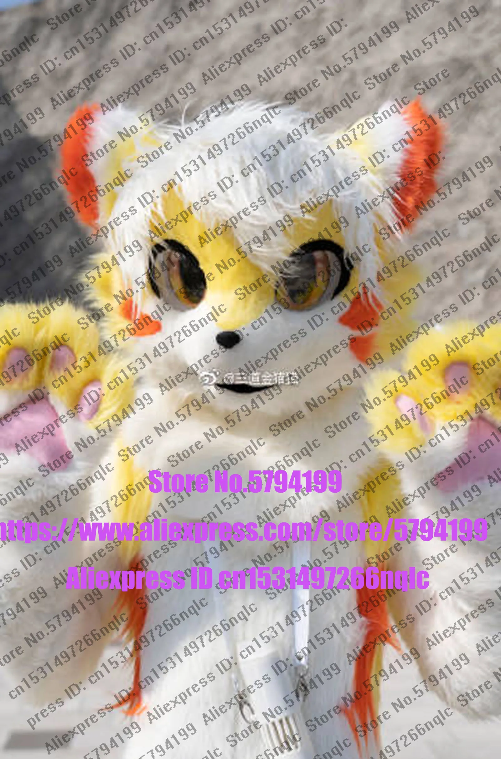 Customized Available REAL PHOTO dx0117 head CAT full sets husky dog Suit fursuit Costume fox Party Carnival Gift | Тематическая