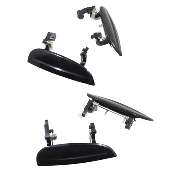 

4PCS ONE SET EXTERIOR DOOR HANDLE FOR KIA Rio Cinco/ RX-V 03-05 Rio Sedan 03-05 FR:82660-FD010 FL:82650-FD010XX RR:83660-FD010