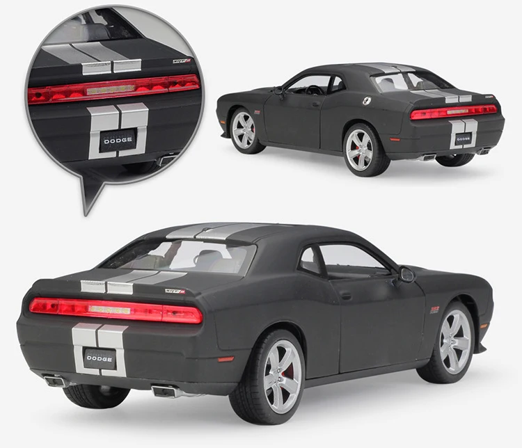 WELLY литье под давлением 1:24 Масштаб 2012 DODGE Challenger SRT модель симулятора автомобиля игрушечный автомобиль металлический сплав игрушечный автомобиль для мальчика Коллекция подарков