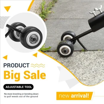 

Weeding Artifact Roller Weeder Move Seedling Shovel No need to bend over