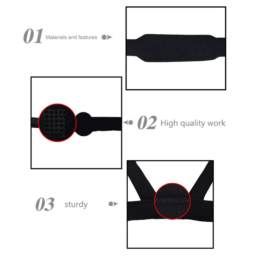 Universal Headgear Comfort Replacement Ventilator Nose Facial Mask Strap Ventilator Accessories Face Mask Head Belts 3