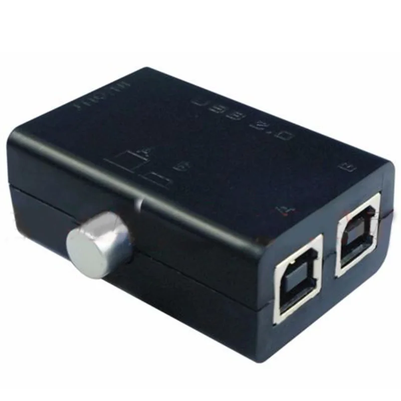 Новинка USB-хаб с общим доступом 2 порта компьютер сканер ручной принтер |