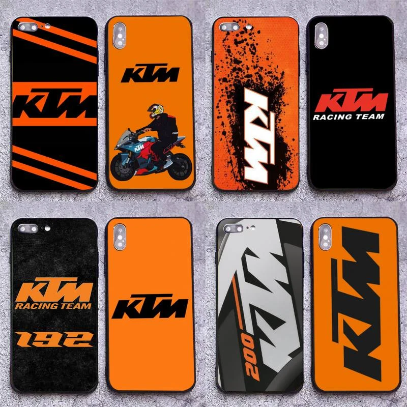 Funda KTM para teléfono móvil, funda para iphone 12 pro max 11 pro XS MAX 8 7 6 6S Plus X 5S 2020 XR|Fundas antigolpes para teléfono|