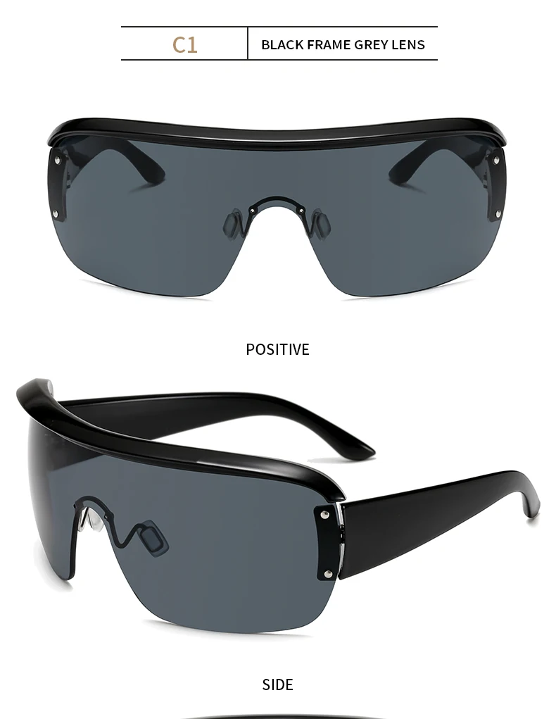 Модные солнцезащитные очки больших размеров для мужчин и женщин, роскошные брендовые дизайнерские ретро солнцезащитные очки, женские солнцезащитные очки больших размеров с большой оправой UV400 Oculos