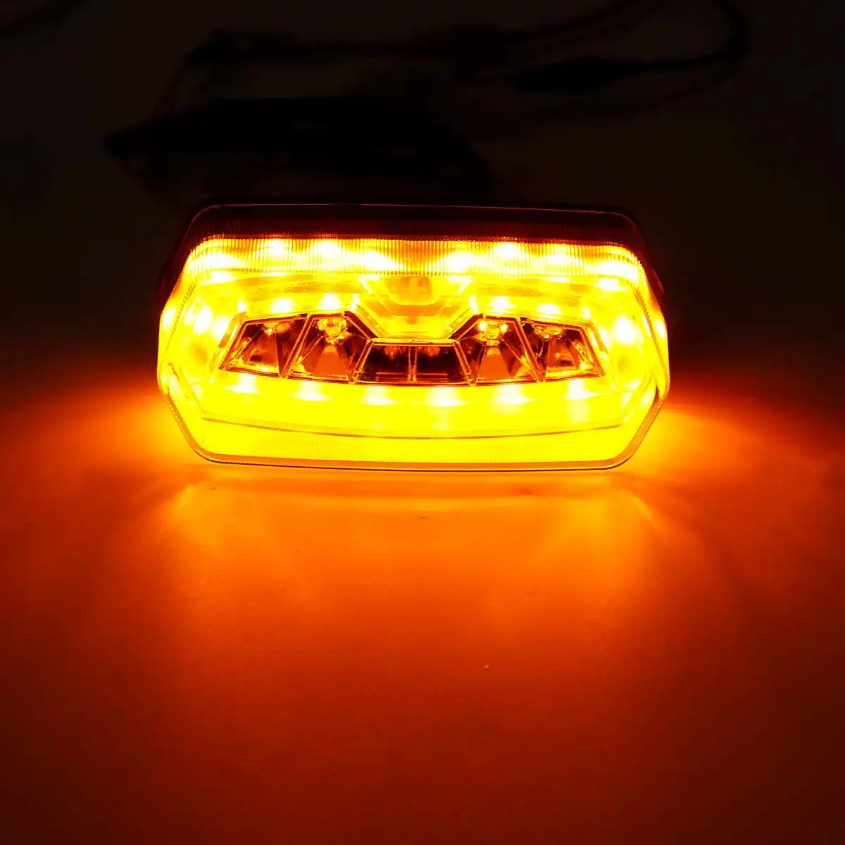 12V светодиодный задний стоп-сигнал поворота мотоцикла Интегрированный свет