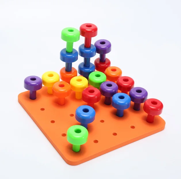 

Manufacturers Direct Selling 3-6 a Year of Age Children'S Educational Chessman Inserted Building Blocks Educational Assembled To