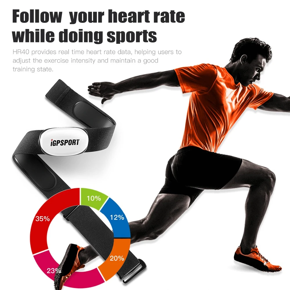 

Hot New Heart Rate Monitor Ant+ Dual-protocol Smart Heart Rate Chest Band Sports Running Cycling Outdoor Fitness Equipment