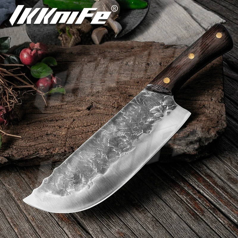 7 6 &quotнож шеф-повара кованый китайский кухонный нож ручной работы 5CR1 5 мясница из