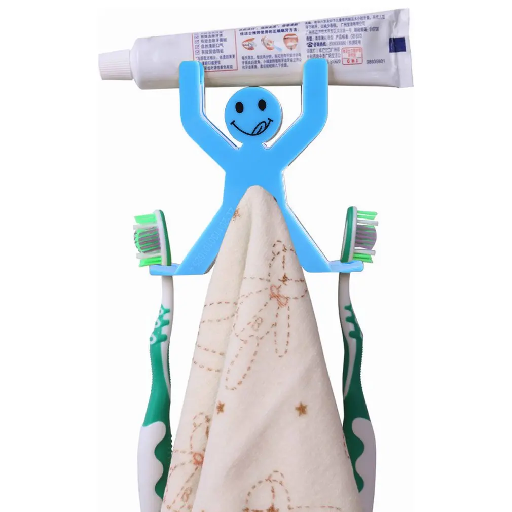 

Multifunctional Toothbrush Toothpaste Towel Racks Razor Holder Bathroom Hanging Storage Organizer Accessories with Suction Cup