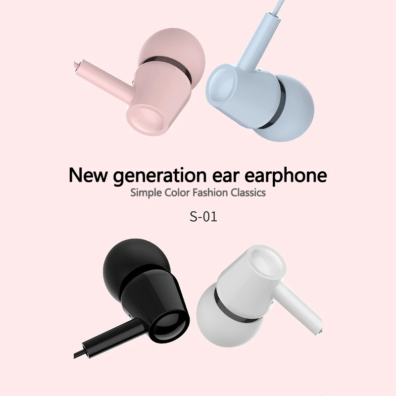 In-ear Wired Earphones Noise Reduction Portable With Mic Earbuds Auricular For Ios Android Phone | Электроника