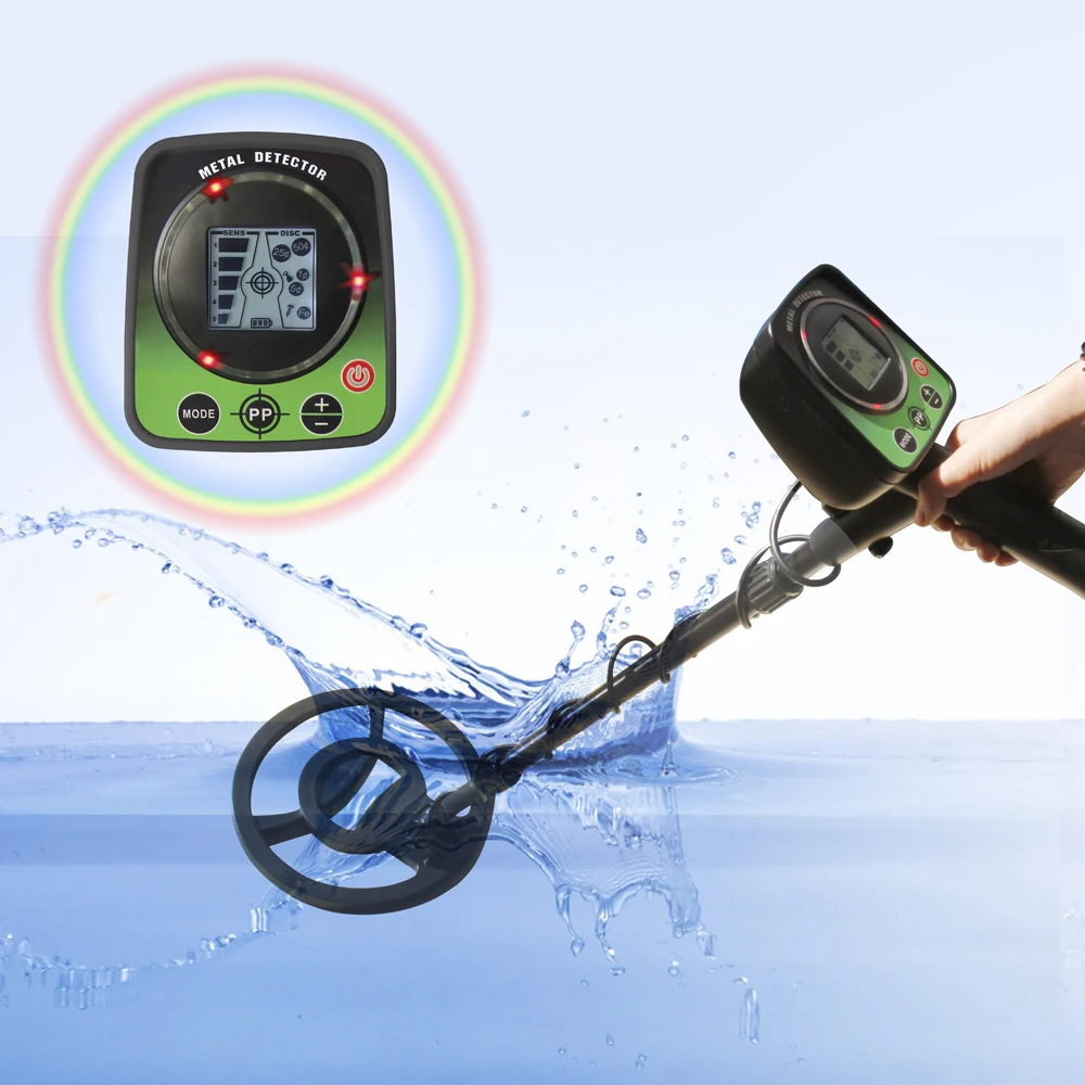 Underground Metal Detector MD 5031 Precise Positioning with Waterproof Search Coil And Discrimination Function LCD Display