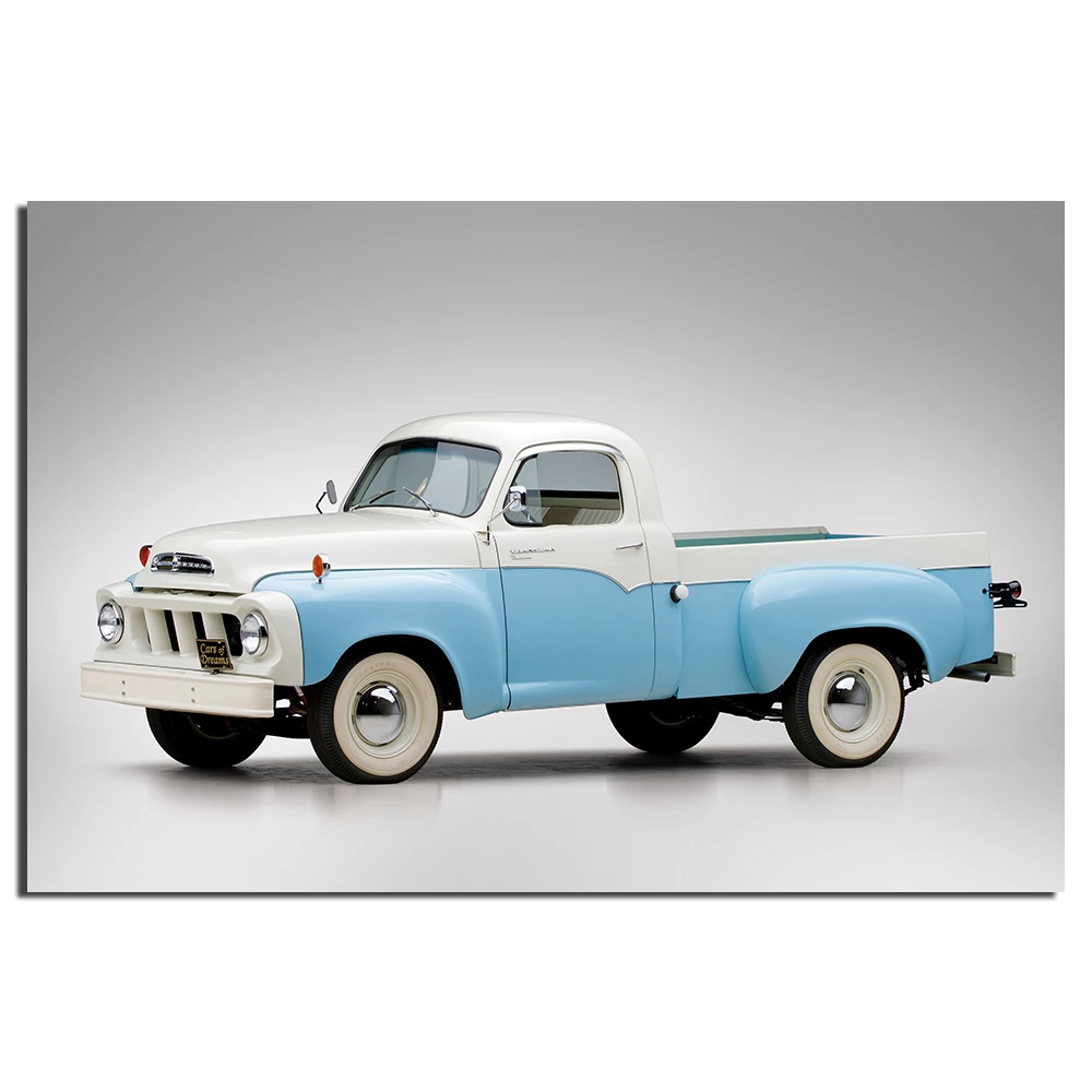 Studebaker пикап постер печать на холсте Картины для домашнего декора стены в
