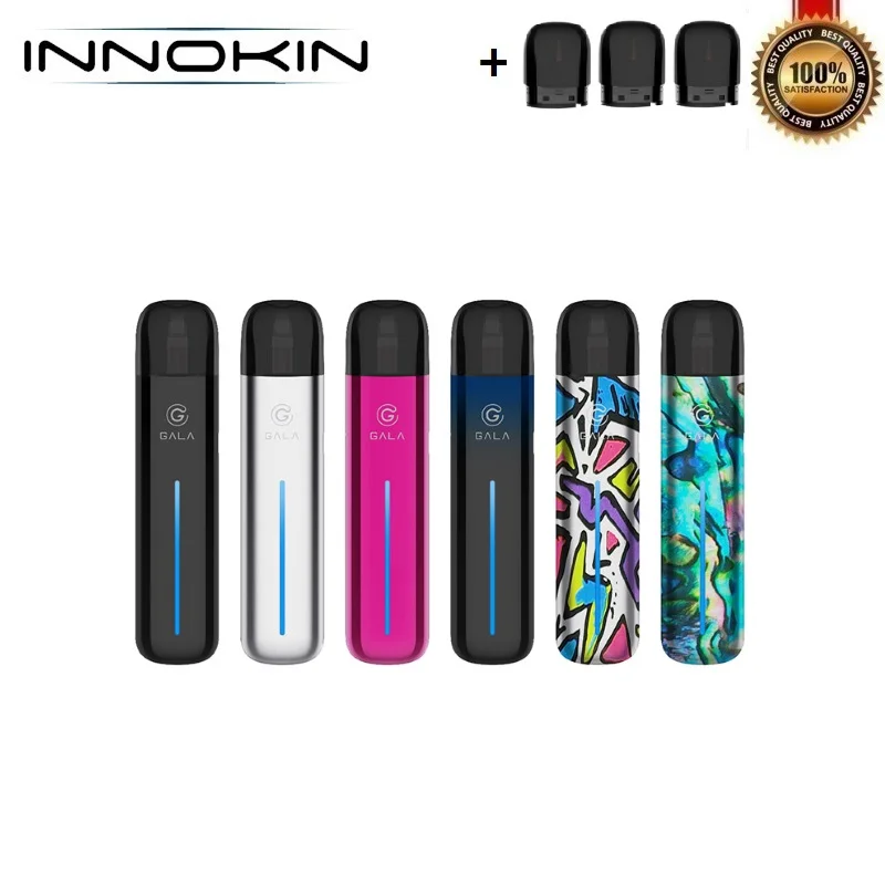 

Original Innokin Gala Pod Vape Kit 500mAh Battery with 2.0ml Cartridge Ceramic Mesh Coil VS JUSTFOG MINIFIT C601 Renova Zero