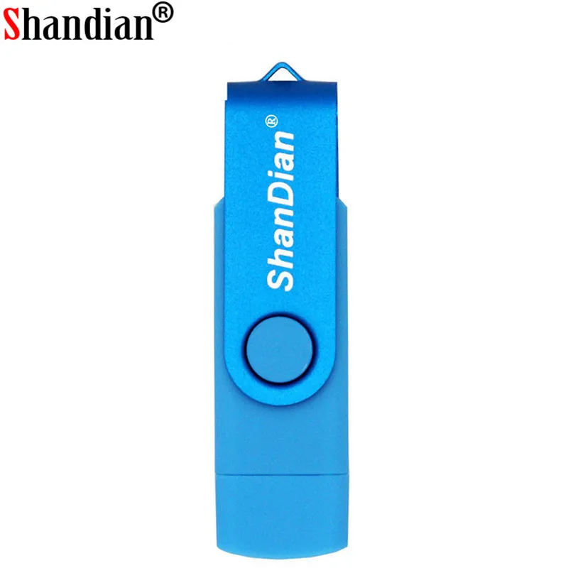 SHANDIAN OTG USB флеш накопитель для смартфона micro pendrive 4 ГБ 8 16 32 64 портативный|flash drive pen