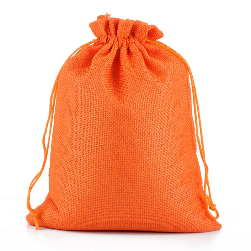 Trimming Shop Burlap Drawstring Bags - 20 Pack, 7x9 Cm, Lightweight Hessian Gift Pouches For Wedding Favors - View #10