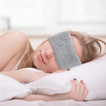 

Bedtime Sleep Adjustable Strap Travel Light Thick Eye Mask Magic Sticker Cover Ultra-Soft