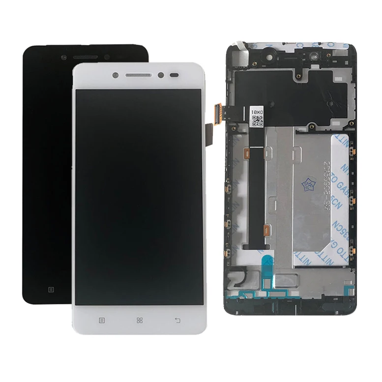 Tanie Dla Lenovo S90 wyświetlacz LCD ekran dotykowy Digitizer zgromadzenia z ramki S90 T S90 U S90 A oryginalne części zamienne