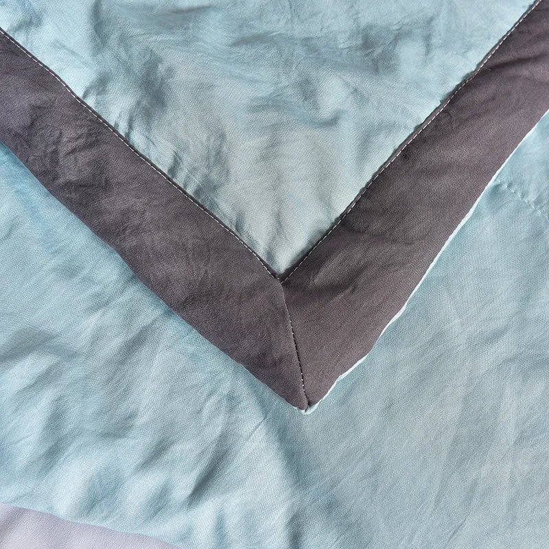 New Style Pure Cotton Washed Cotton Summer Blanket Summer Quilt Thin Blanket Single Double Dormitory Airable Cover Manufacturers