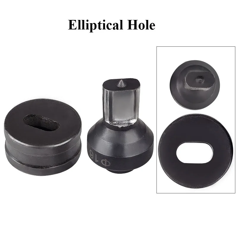 1Pcs Hydraulic Punching Mould CH-70 Elliptical Hole / Word Long Hole Hydraulic Punching Dies Manual Punch Die