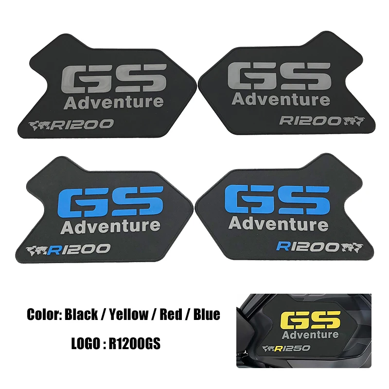 For BMW R1200GS LC ADV R 1200 GS Adventure R1200GSA 2014-2019 Non-slip Side Fuel Tank Stickers Waterproof Pad Rubber Sticker 4 color motorcycle side tank pad cover sticker for bmw r1200gs lc adv r 1200 gs adventure r1200gsa 2014 2019 2016 2017 2018