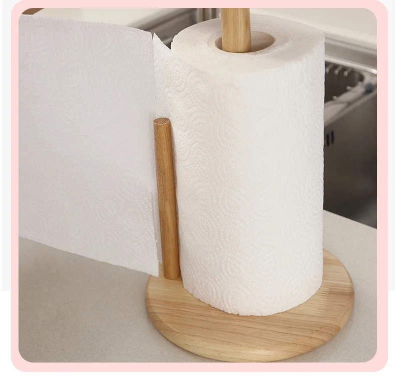 Мультяшная бумажная вешалка для полотенец, кухонный стол, Рабочий стол для ванной комнаты, креативная Милая Вертикальная Бумага для полотенец, впитывающая масло бумага, специальная рамка
