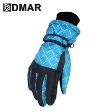 Лыжные перчатки водонепроницаемые перчатки для сноуборда с подогревом мотоциклетные перчатки для скалолазания теплый снегоход «Snow» перчатки для женщин и детей