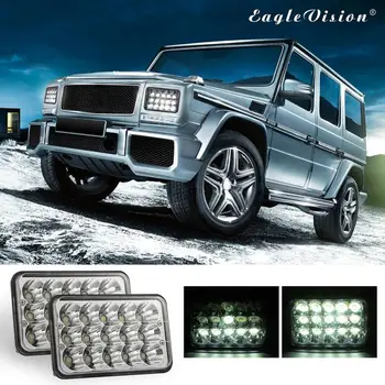 

4x6 LED Truck LED Headlights Bulbs Conversion Kit HI/Low Sealed Beam light Kenworth T600 W900 T800 car accessories