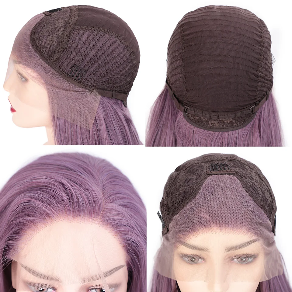 Aisi Queens парик на кружеве синтетический длинный волнистый серый натуральный свободные части волос для черных белых женщин косплей парик