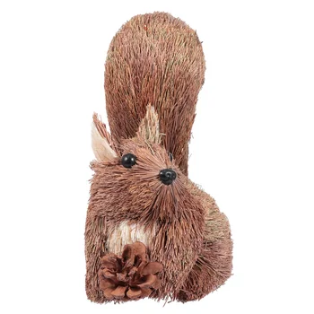 

1 Pc Desktop Decor Squirrel Ornament Ornament for Xmas Home Desktop