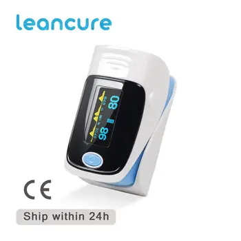 

Leancure Fingertip Pulse Oximeter Spo2 Monitor Digital Led Oxygen Meter Pr-pi Saturator Oxygen For Finger Fast Shipping