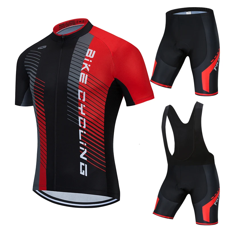 

Quick Drying Cycling Clothing 2020 Summer New Breathable Short Sleeve Cycling Set Mtb Bike Uniforme Maillot Ciclismo