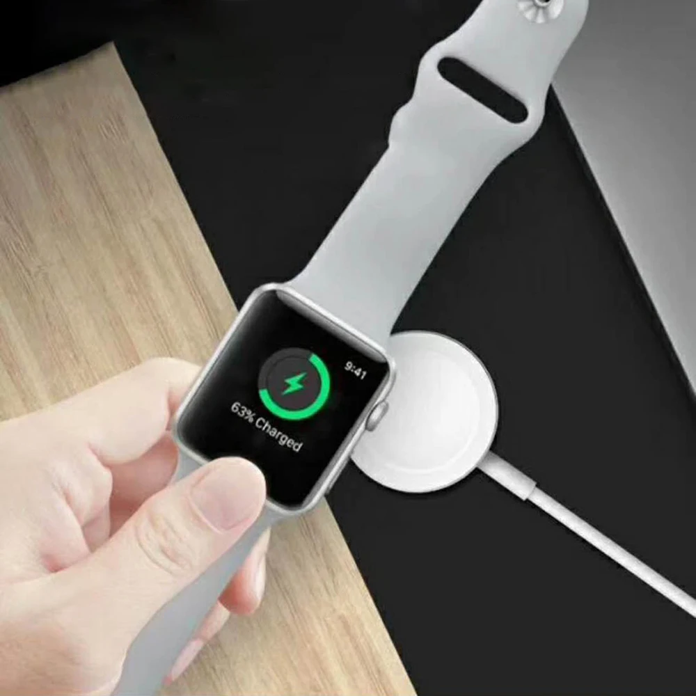 

Magnetic Wireless Charger for Apple Watch 1/2/3/4 Generation Universal DC5V/1A Charging base with cable for i watch
