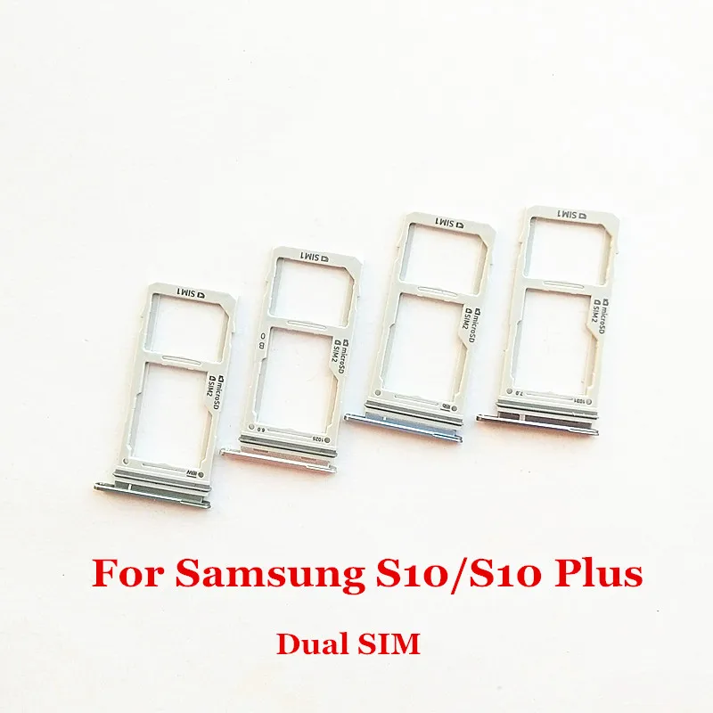 Двойной и одинарный держатель для sim-карт слот-адаптер Samsung Galaxy S10 Plus | Мобильные