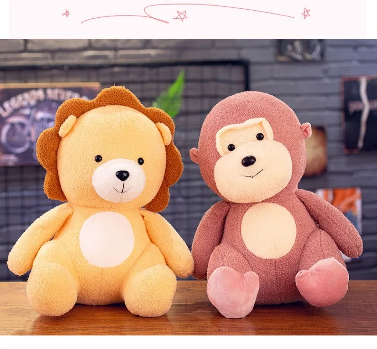Стиль Candy Babe мягкая игрушка Лев Кукла кран машины кукла милые дети кукла Успокаивающая кукла