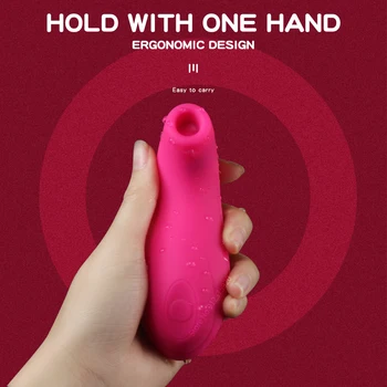 Clit Sucker Vibrator Powerful Nipple Sucking Blowjob Clitoris Stimulator Erotic Sex Toys for Women Vagina Masturbator Products 3