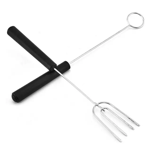 10Db/Set Csokoládé Mártó Villák Nagy Szilárdságú Hőállóság Rozsdamentes Acél Tartós Sütőszekrények Barbecue - Image 2