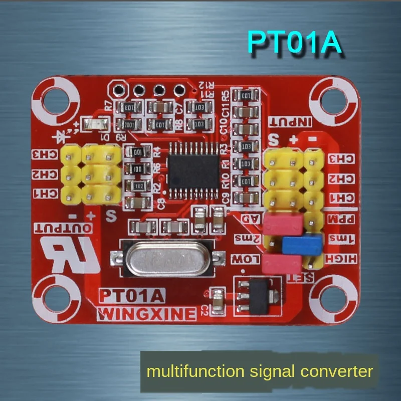 PT01A steering gear signal to voltage and PWM signal, analog voltage signal to steering gear signal