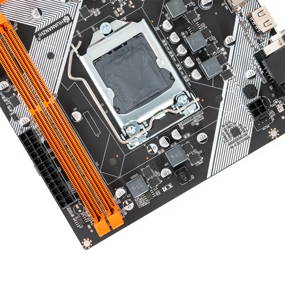 Huanan Zhi B75 M-ATX материнская плата B75 для Intel LGA 1155 i3 i5 i7 E3 DDR3 1333/1600 МГц 16 Гб SATA3.0 USB3.0 PCI-E VGA HDMI