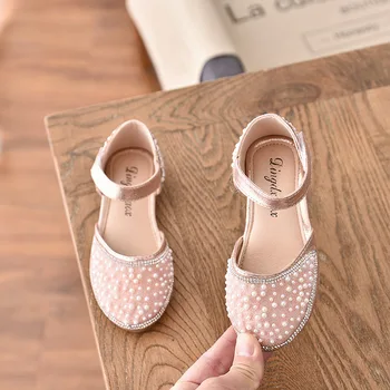 

Girls Sandals Summer New Children's Toddler Shoes Spring Fashion Wild Princess Shoes Dance Show Breathable Kids Shoes B773