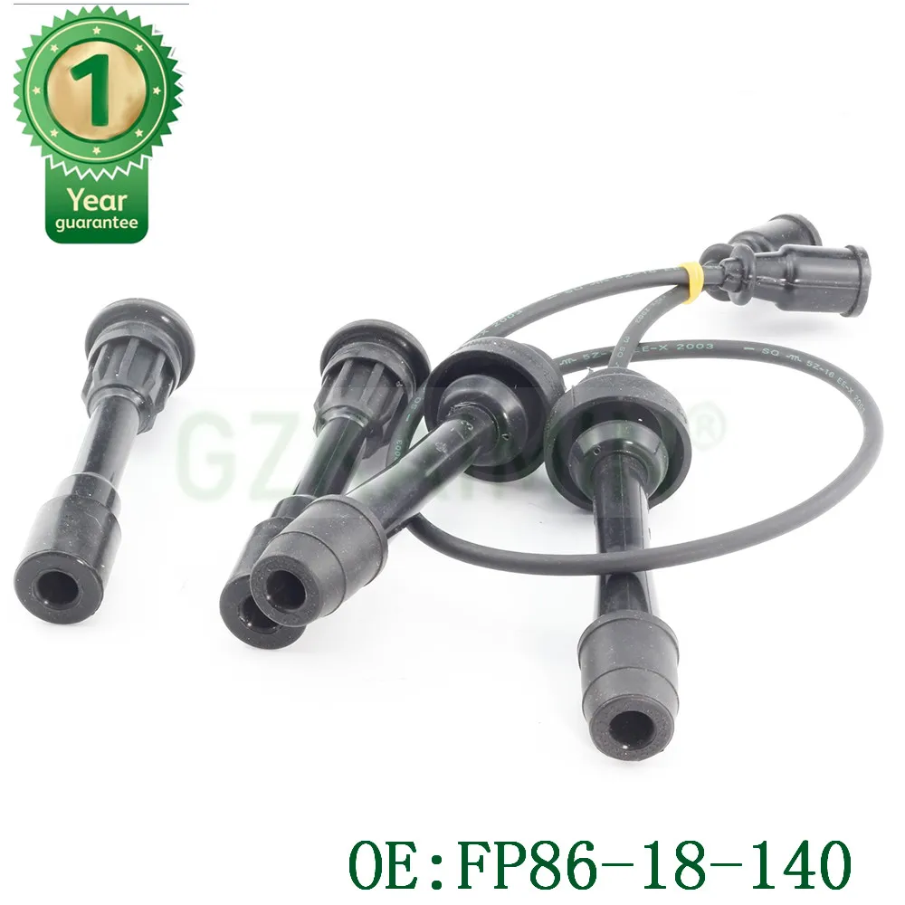 Свеча зажигания провода oem Высокое качество FP86-18-140 FP8618140 для Mazda Protege 2001-2003 L4 2.0L Protege5 Свеча зажигания провода комплект