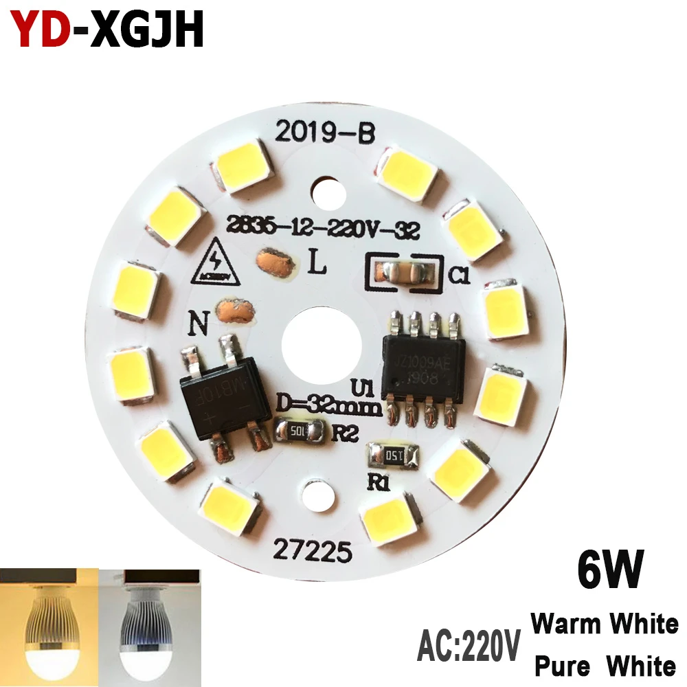 ik betwijfel het Onderzoek golf 10pcs 3w 5w 6w 7w 9w 12w 15w Ac 220v Smart Ic Led Pcb Smd 2835 Integrated Ic  Driver For Led Light Source For Led Bulb - Street Lights - AliExpress