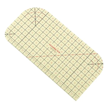 

1Pcs Cloth Cutting Rulers Ironing Ruler Measuring Tool Patchwork Tailor Craft Patchwork Ruler Quilting Rule DIY Sewing Tools Hot