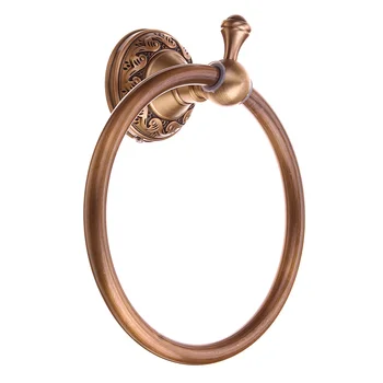 

Towel Holder Ring Round Wall Mounted Bathing Towel Rack Stainless Steel Kitchen Bathroom Accessories