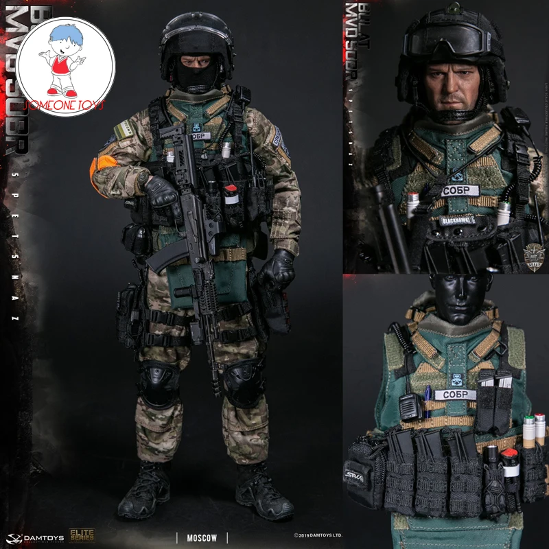 Новинка DAMTOYS 1/6, русский спецназ MVD SOBR-BULAT, сборная модель, Мужская Военная кукла-солдат, подарок