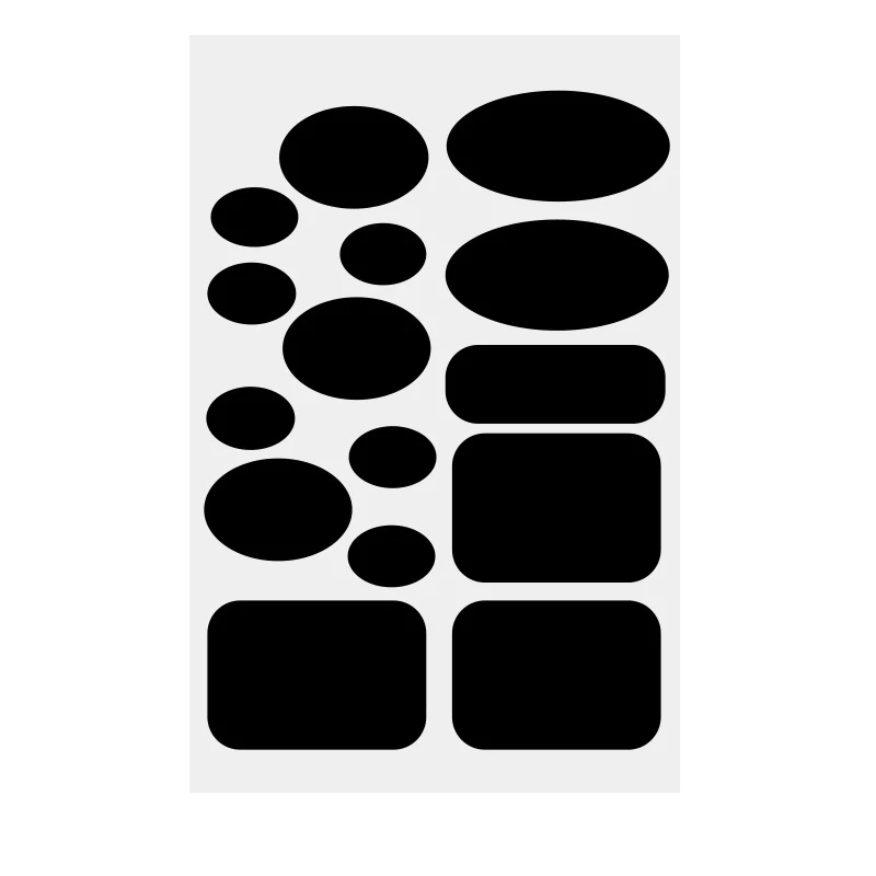 Самоклеящиеся черные нашивки для пуховиков брюк одежды ремонта моющаяся нашивка