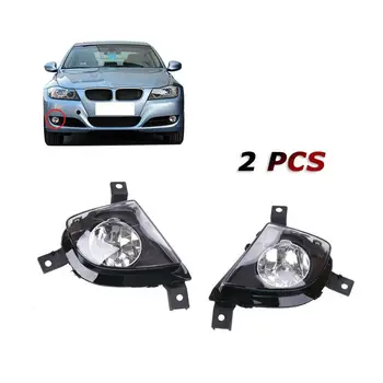 

Car Light Accessories Front Bumper Replace Clear Fog Lights Lamps for BMW E90 E91 328i 335i 4D 2009-11