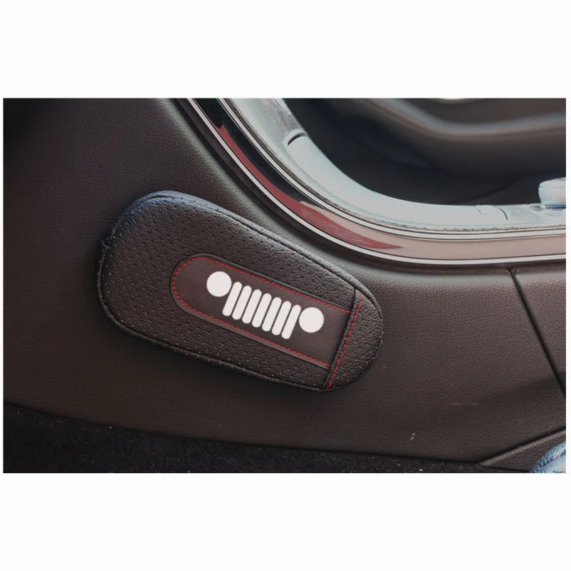 Для Jeep Wrangler Патриот компас Ренегат Rubicon TrailHawk стильная подушка для ног наколенник подлокотник автомобильные аксессуары